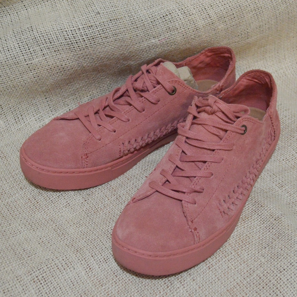Toms Pink Suede Sneakers